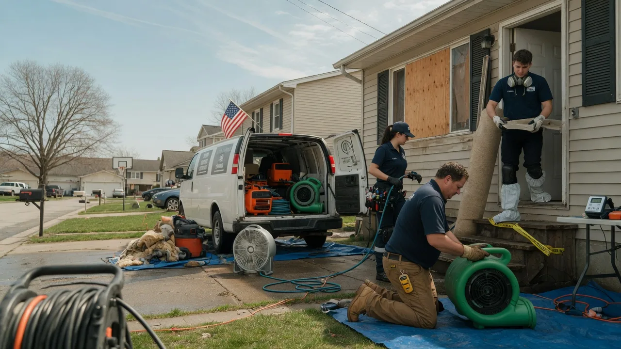 Water Damage Restoration in Houghton, MI near me